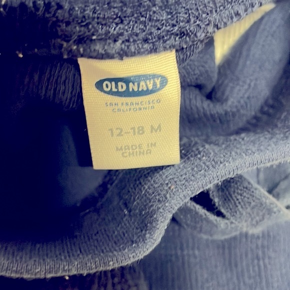 Old navy baby pants blue and grey bundle (12-18 months) - Picture 3 of 4